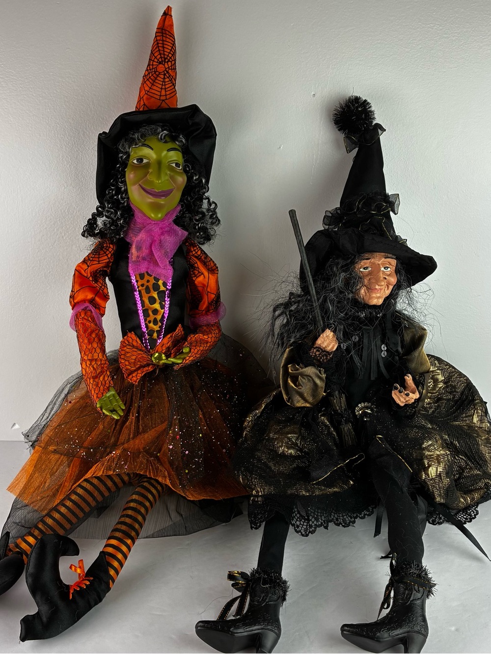 Halloween Shelf Sitter Witches - Karen Didion - Hocus Pocus Practical Magic